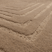 Woood Alicia vloerkleed wol 170x240 cm - zand