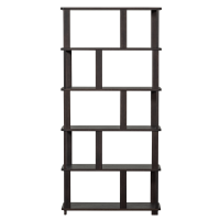 Woood Riss boekenkast eikenhout 186x90 cm - bruin