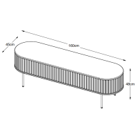 Nordic Home Denzel tv-meubel
