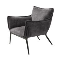 Nordic Home Haken fauteuil - donkergrijs