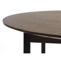 Nordic Home Magnus ronde eiken eettafel - Ø120 cm - espresso