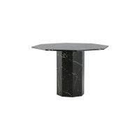 Svea Lino ronde eettafel - ø110 cm - marmer - zwart