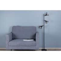 Svea Malta vloerlamp - 3-lamps - zwart