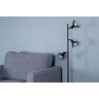 Svea Malta vloerlamp - 3-lamps - zwart