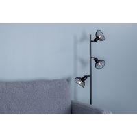 Svea Malta vloerlamp - 3-lamps - zwart