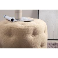 Svea Juno hocker - teddy - beige