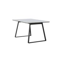 Svea Ravo rechthoekige eettafel - 140 x 90 cm - marmer - wit