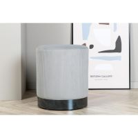 Svea Cleo poef - rib - grijs