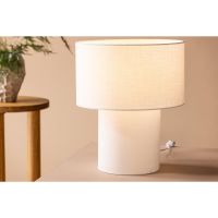 Svea Koda ronde tafellamp - ø 35 cm - wit