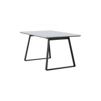 Svea Ravo rechthoekige eettafel - 140 x 90 cm - marmer - wit