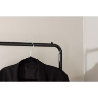 Svea Zanda kledingrek - 175 x 100 cm - zwart