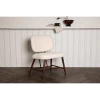Svea Miso fauteuil - teddy - wit