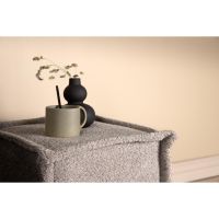 Svea Rex hocker - teddy - wit