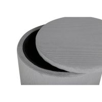 Svea Blaze poef - rib - grijs