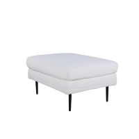 Svea Kira hocker - teddy - wit