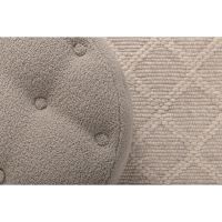 Svea Juno hocker - teddy - grijs