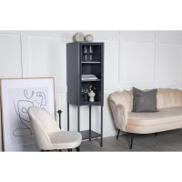 Svea Zivo vitrinekast - 40 x 150 cm - grijs