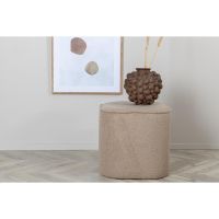 Svea Arlo poef - teddy - beige