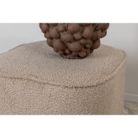 Svea Arlo poef - teddy - beige