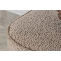 Svea Arlo poef - teddy - beige