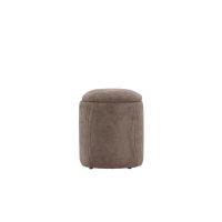 Svea Zara poef - rib - bruin