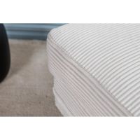 Svea Tess hocker - rib - beige