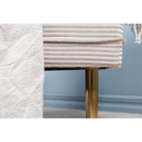 Svea Tess hocker - rib - beige