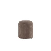 Svea Zara poef - rib - bruin