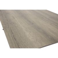 Svea Mako rechthoekige eettafel - 180 x 90 cm - donkerbruin/zwart