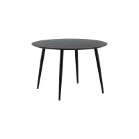 Svea Zuko ronde eettafel - ø115 cm - zwart