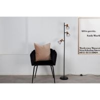 Svea Tulum vloerlamp - 3-lamps - naturel