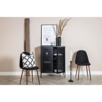 Svea Zivo dressoir - 80 cm - zwart