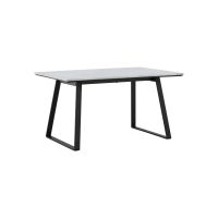 Svea Ravo rechthoekige eettafel - 140 x 90 cm - marmer - wit