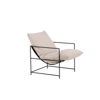 Svea Mera fauteuil - linnen - beige