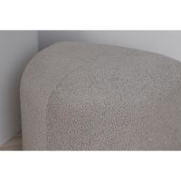 Svea Troy poef - teddy - grijs