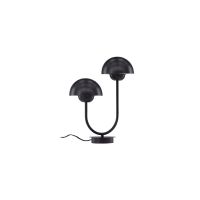 Svea Ezra tafellamp - 2-lamps - zwart