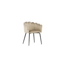 Svea Mahlim eetkamerstoel - met armleuning - beige