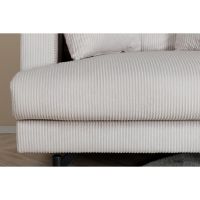 Svea Ruma fauteuil - ribstof - beige