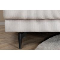 Svea Ruma fauteuil - ribstof - beige