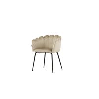 Svea Mahlim eetkamerstoel - met armleuning - beige