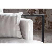 Svea Ruma fauteuil - ribstof - beige