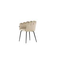 Svea Mahlim eetkamerstoel - met armleuning - beige