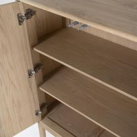 Eleonora Boekenkast Harvey - eikenhout - 180x90 cm