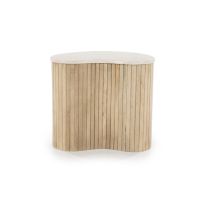 Eleonora Bijzettafel Kira - wit