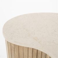 Eleonora Bijzettafel Kira - wit