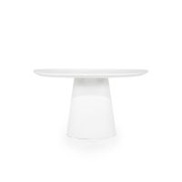 Eleonora Ronde eettafel Elin - ø130x76 cm - wit