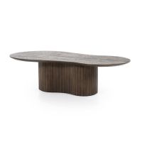 Eleonora Organische salontafel Jordy - mangohout - 130x70 cm