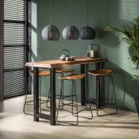 Fraaai Elody barkruk acaciahout naturel 71cm