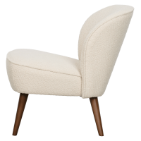 Woood Sara fauteuil boucle 