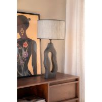 By-Boo Tafellamp Shiboo - zwart